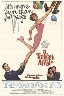 A Ticklish Affair (1963) afişi