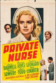 Private Nurse (1941) afişi