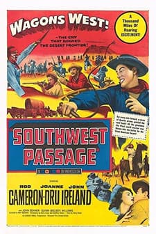 Southwest Passage (1954) afişi