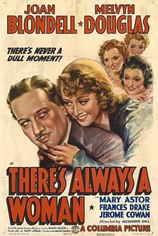 There's Always A Woman (1938) afişi