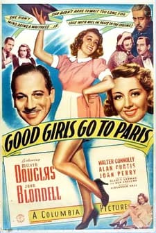 Good Girls Go To Paris (1939) afişi
