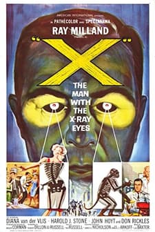 X (1963) afişi
