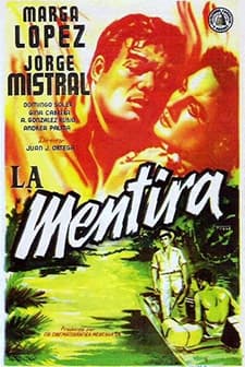 La Mentira (1952) afişi