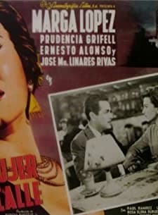 Una Mujer En La Calle (1955) afişi