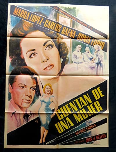 Cuentan De Una Mujer (1959) afişi