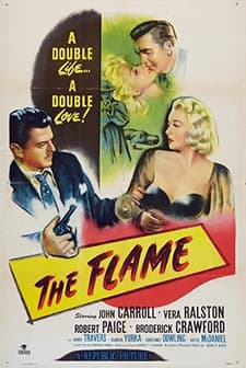 The Flame (1947) afişi