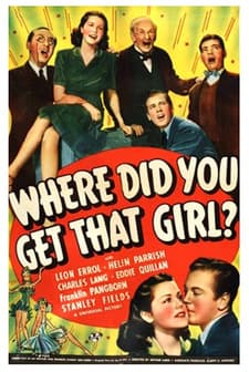 Where Did You Get That Girl? (1941) afişi