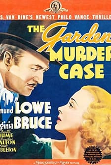 The Garden Murder Case (1936) afişi