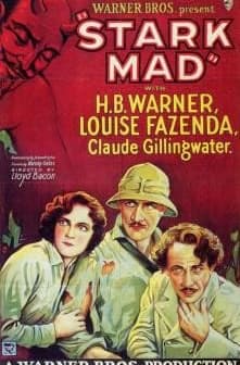 Stark Mad (1929) afişi