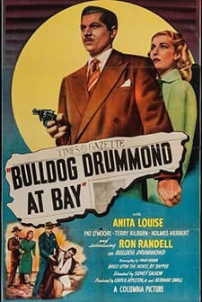 Bulldog Drummond At Bay (1947) afişi