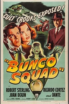 Bunco Squad (1950) afişi