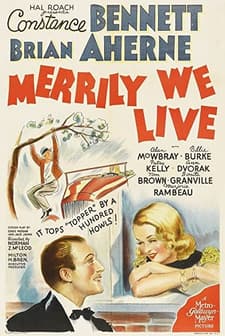 Merrily We Live (1938) afişi