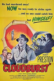 Cloudburst (1951) afişi