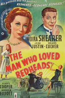 The Man Who Loved Redheads (1955) afişi