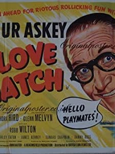 The Love Match (1955) afişi