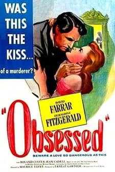 The Obsessed (1951) afişi