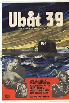 U-boat 39 (1952) afişi