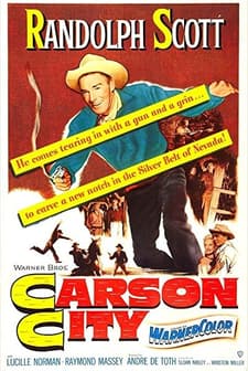 Carson City (1952) afişi