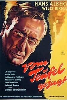 Vom Teufel Gejagt (1950) afişi
