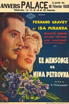 Le mensonge de Nina Petrovna (1937) afişi