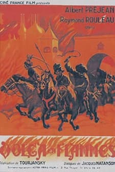 Volga en flammes (1934) afişi