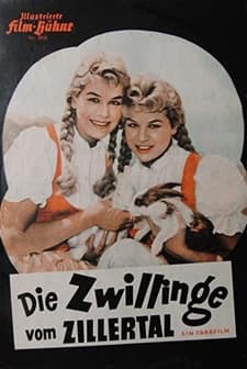 Die Zwillinge Vom Zillertal (1957) afişi