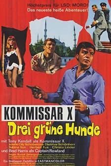 Kommissar X - Drei Grüne Hunde (1967) afişi