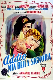 Addio, Mia Bella Signora! (1954) afişi