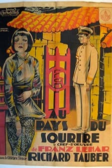 The Land Of Smiles (1930) afişi