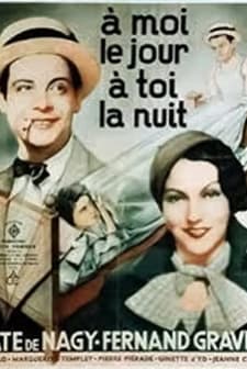 À Moi Le Jour, à Toi La Nuit (1932) afişi