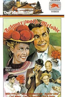 Schwarzwaldmelodie (1956) afişi