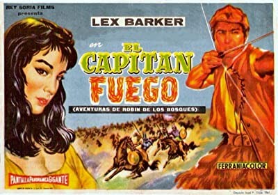 Capitan Fuoco (1958) afişi