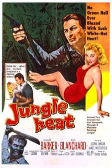 Jungle Heat (1957) afişi