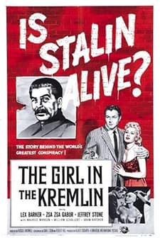 The Girl In The Kremlin (1957) afişi