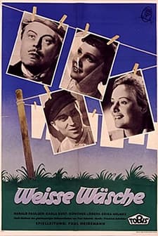 Weiße Wäsche (1942) afişi
