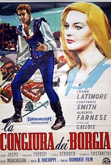 Conspiracy Of The Borgias (1959) afişi