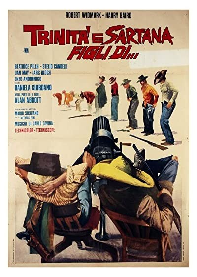 Trinita E Sartana Figli Di... (1972) afişi