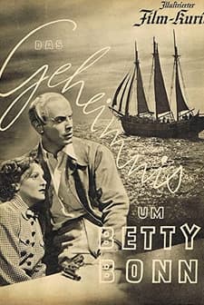 Das Geheimnis Um Betty Bonn (1938) afişi