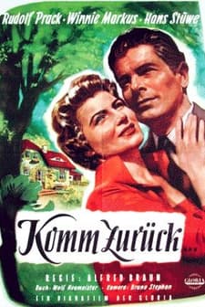 Komm Zurück... (1953) afişi