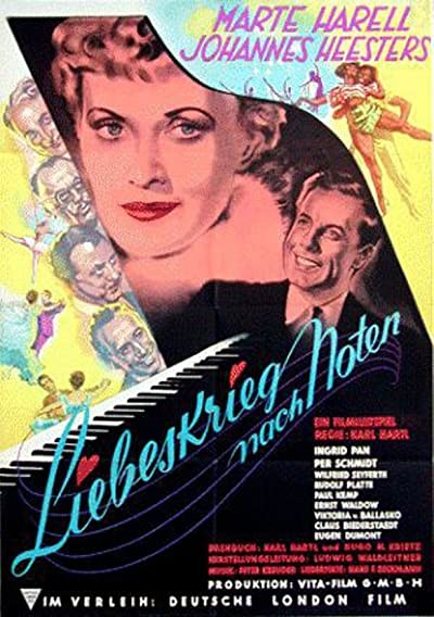 Liebeskrieg Nach Noten (1953) afişi