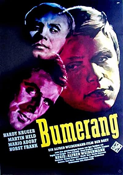 Bumerang (1960) afişi