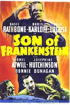 Frankenstein'ın Oğlu (1939) afişi