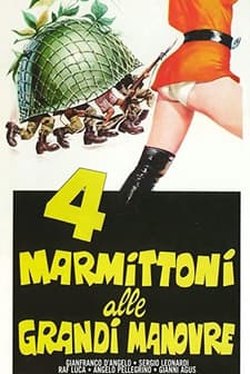 4 Marmittoni Alle Grandi Manovre (1974) afişi