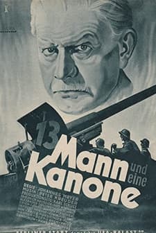 Dreizehn Mann Und Eine Kanone (1938) afişi