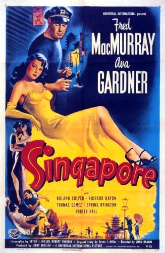 Singapore (1947) afişi