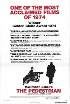 Der Fußgänger (1973) afişi