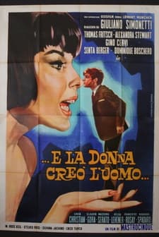 ...e la donna creò l'uomo (1964) afişi