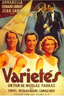 Variétés (1935) afişi