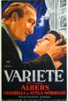 Varieté (1935) afişi