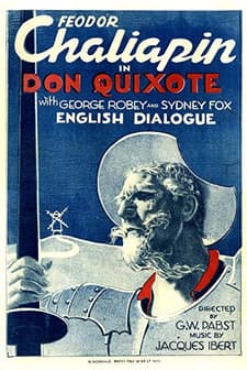 Adventures of Don Quixote (1933) afişi